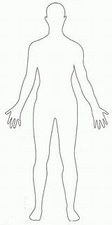 Body Human Outline Visit sketch template