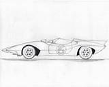 Mach Racer sketch template