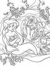 Coloring Mermaid Pages Little Disney Ariel Melody H2o Elsa Adults Printable Color Princess Adult Detailed Print Drawing Mermaids Getcolorings Pdf sketch template