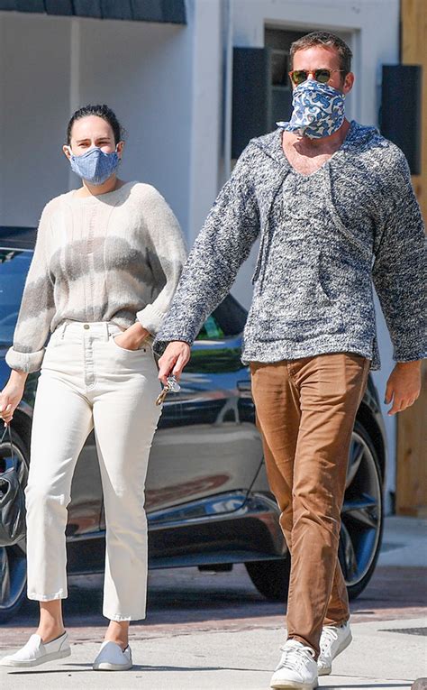 armie hammer enjoys day out with rumer willis months after his divorce