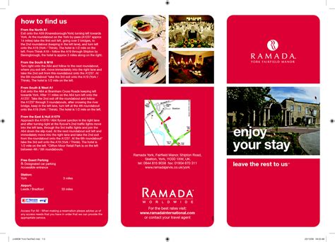 jumbo contoh hotel brochure  english