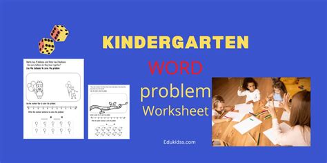 math word problem  kindergarten  grade