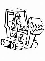 Coloring Construction Pages Kids Tools Colouring Machines Truck Excavators Printable Printables Vehicles Equipment Clipart Sheets Book Shovel Steam Children Fun sketch template