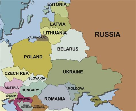 map  western russia  surrounding countries western russia  surrounding countries map