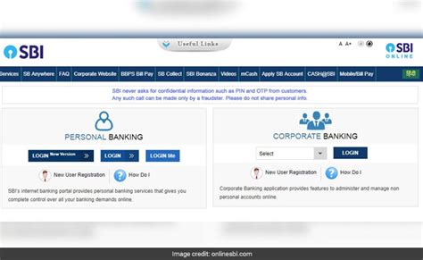 Sbi Net Banking Facility How To Log In For The First Time