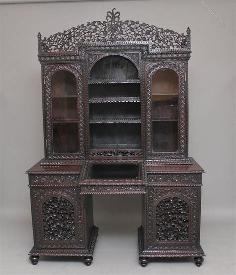 19th century anglo indian bookcase antiques atlas
