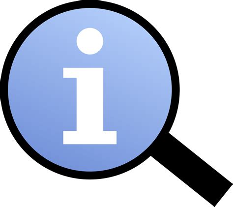 fileinformation magnifier iconpng wikimedia commons