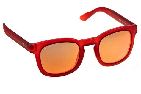 gucci gg 1113s m7cuw red 50 sunglasses men eyeshop