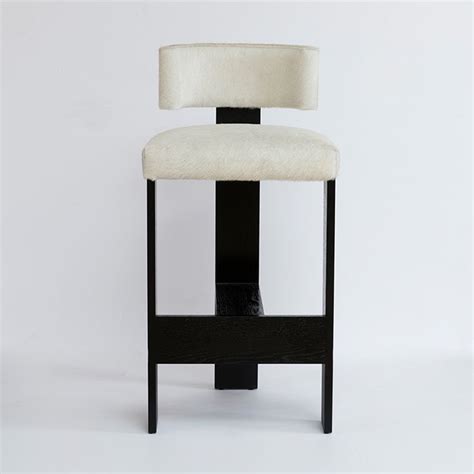 white  black stool chair furniture furniture designer interior
