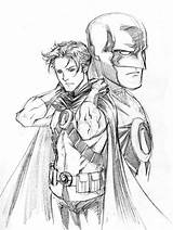 Tim Drake Robin Red Marcus Dc Sketch Pages Coloring Batman Ghul Al Template Choose Board Stephanie Brown sketch template