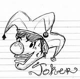 Homie Drawing Getdrawings Joker sketch template
