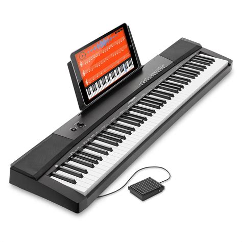 hamzer  key electronic keyboard portable digital  piano