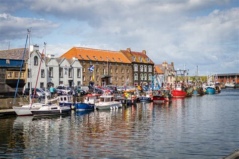 eyemouth harbour scotlands  port  call