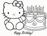 Birthday Coloring Card Popular sketch template
