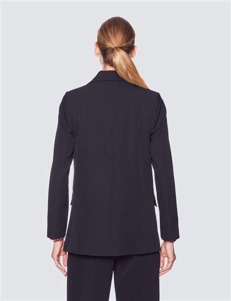 women s black double breasted suit jacket hawes and curtis