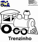 Trenzinho Brinquedos Desenho Trenzinhos Colorido sketch template