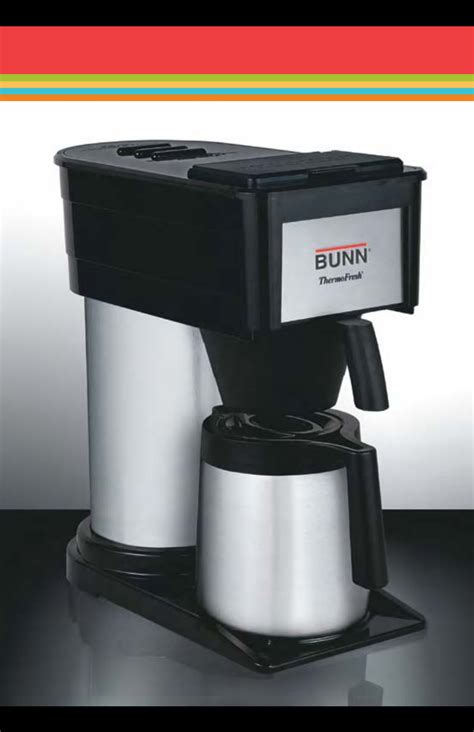 bunn coffeemaker bunn btx  user guide manualsonlinecom