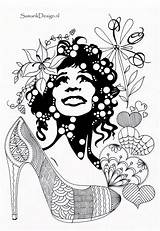 Houston Whitney Coloring Pages Famous People Sheets Print Colouring Choose Board sketch template