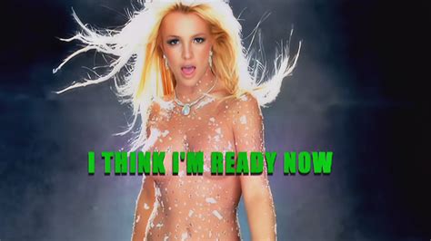 Britney Spears Toxic One Take Lyric Video 4k Remastered