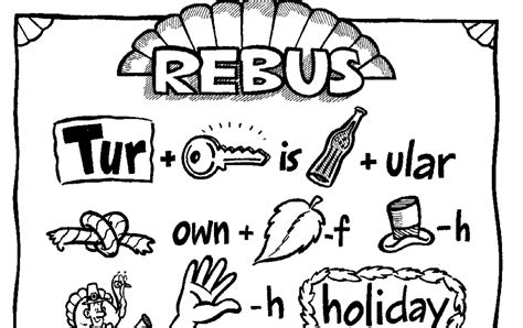 rebus christmas puzzles printables  answers riddles blog