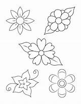 Coloring Flower Petals Pages Printable Nature Museprintables sketch template