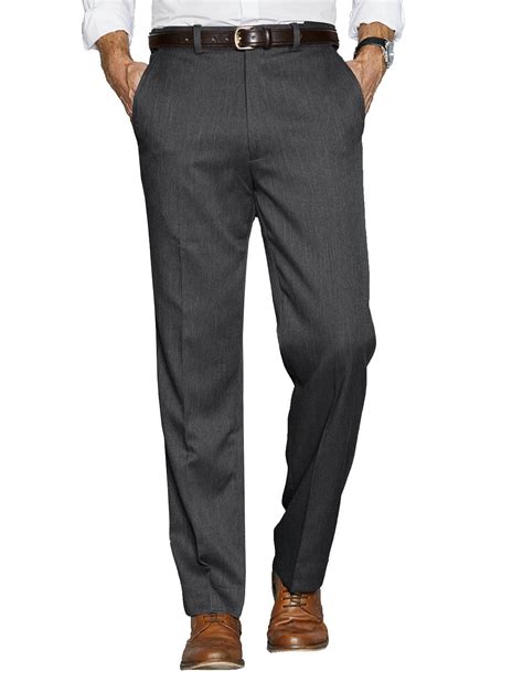 mens high waisted lined formal trousers ebay