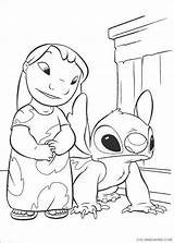 Lilo Stitch Coloring4free Printable Pages Coloring Cartoons sketch template
