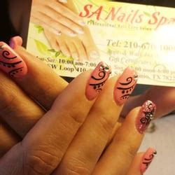 sa nails spa    reviews nail salons  sw loop