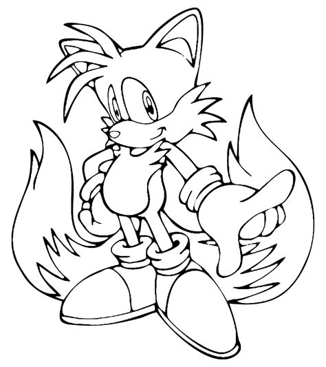 sonic  printable coloring pages