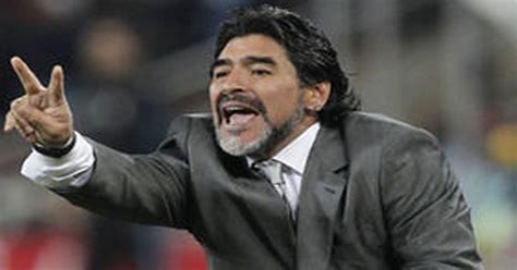 world cup 2010 diego maradona taunts germany daily star