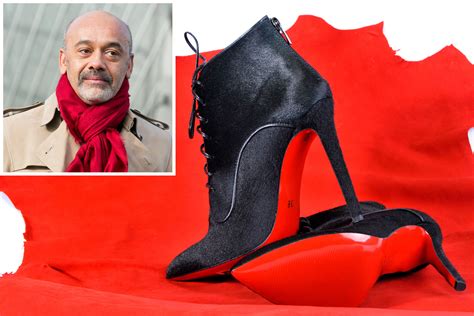 christian louboutin scrambles  trademark  red soled shoes