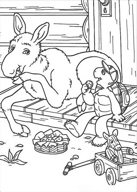 coloring page franklin coloring pages
