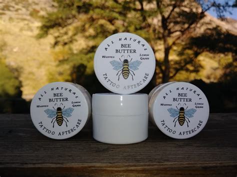 sample size   amazing bee butter   tattoo aftercare