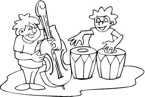 coloring pages  bands  getdrawings