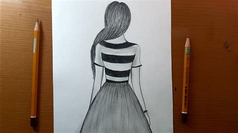 disegni facili  disegnare una ragazza