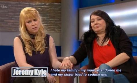 my sister tried to seduce me angry siblings at war on jeremy kyle over shocking incest