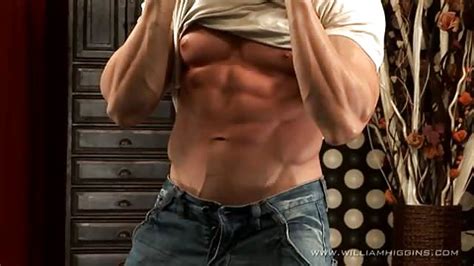 Perfect Muscular Hunk In Amazing Solo
