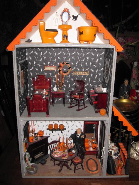 october boys spooky halloween miniature dollhouse