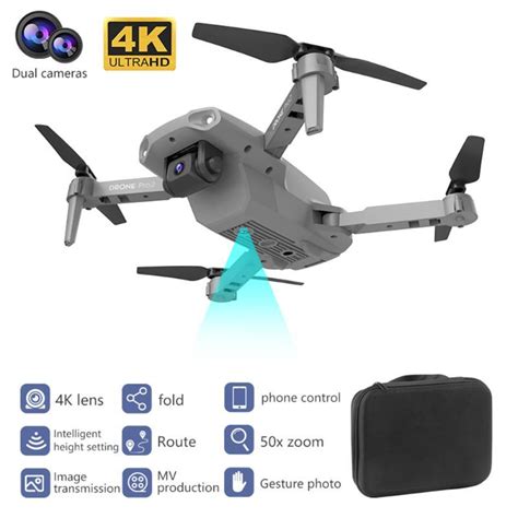 pro rc drone p p  headless mode foldable  key return wifi aerial