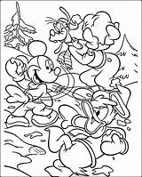 Disney Winter Pages Coloring Getcolorings Printable sketch template
