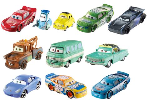 buy disney pixar cars die cast mini racers  pack vehicles miniature