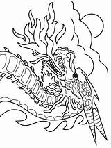 Coloriage Feu Crache Chinois Drachen Visage Ausmalbilder Ausmalen Mort Feuer Dragone Drago Colorier Pages Mythologie Reliques Ausmalbild Disegno Draghi Imprimé sketch template
