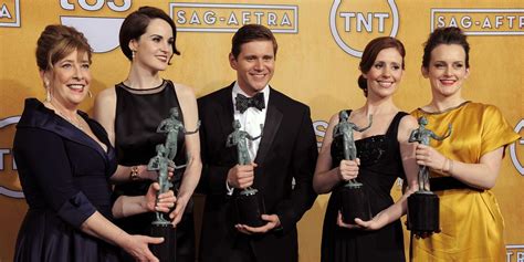 downton cast overwhelmed by sag win