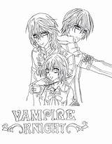 Vampire Knight Coloring Pages Anime Drawing Fanart Color Getcolorings Print Deviantart Fan Getdrawings Printable sketch template