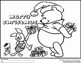 Pooh Winnie Bear Thanksgiving Merry sketch template