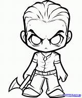 Walking Dead Coloring Pages Rick Grimes Drawing Chibi Draw Drawings Daryl Dragoart Google Easy Zombie Books Print Book Step Colouring sketch template