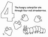 Coloring Caterpillar Hungry Very Pages Template Kids Activities Printables Board Book Print Choose Carle Eric Inspirational sketch template