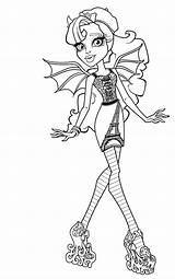 Coloring Monster High Pages Rochelle 1600 Sweet Goyle Cartoon Colouring Library Clipart Choose Board Popular sketch template
