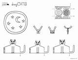 Cats Dressy Joel Coloring Introducing Kittens Made sketch template