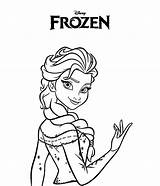 Elsa Coloring Frozen Pages Drawing Printable Queen Disney Kids Princess Color Girls Face Print Sheet Fever Sheets Drawings Getdrawings Getcolorings sketch template